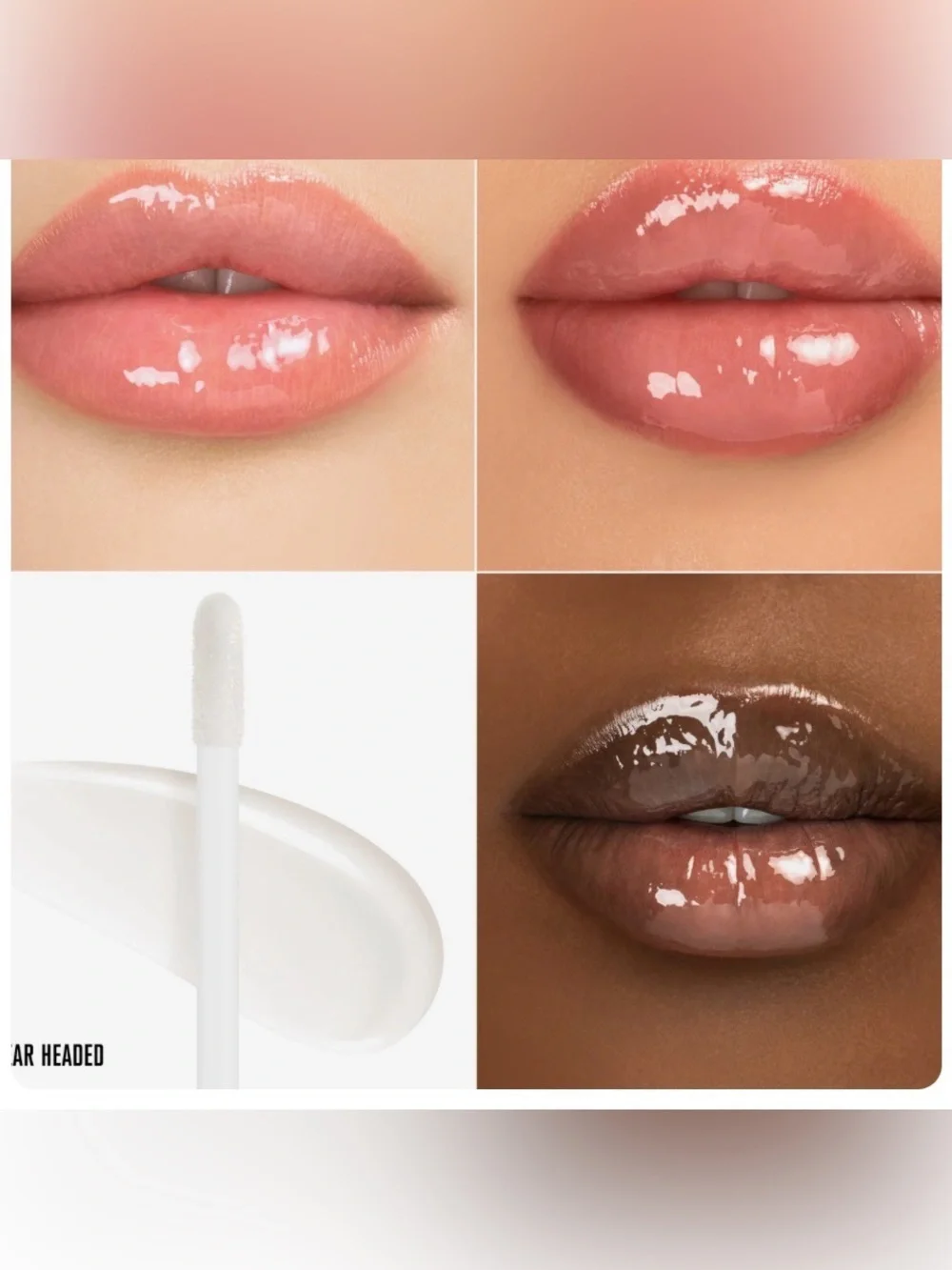 Jeffree Star PINK ROBE Lip Arousal Plumping Lip Gloss — Hot Pink